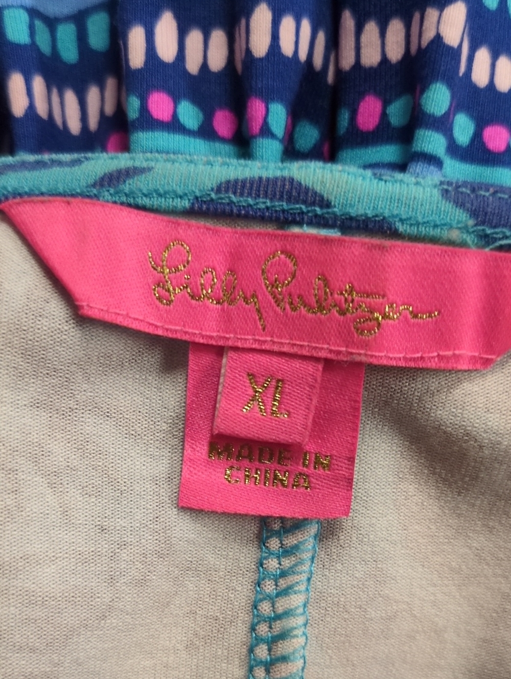 Lily Pulitzer Ophelia Swing Dress Bermuda Blue Size XXL - Picture 6 of 10